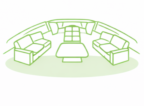 Commercial upholstery cleaning service in Miami for office furniture and seating